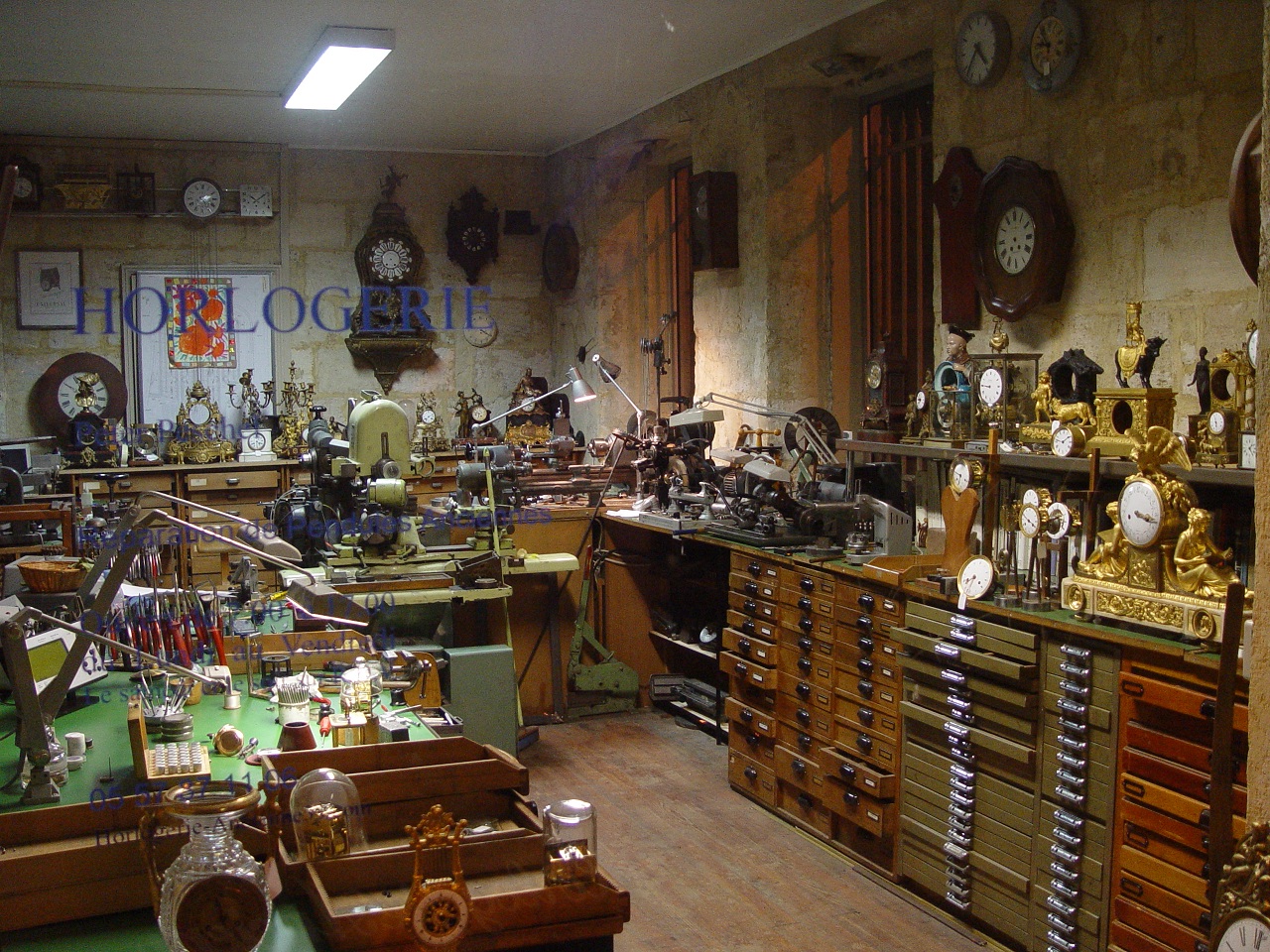 Horlogerie ancienne Peschel — Bordeaux