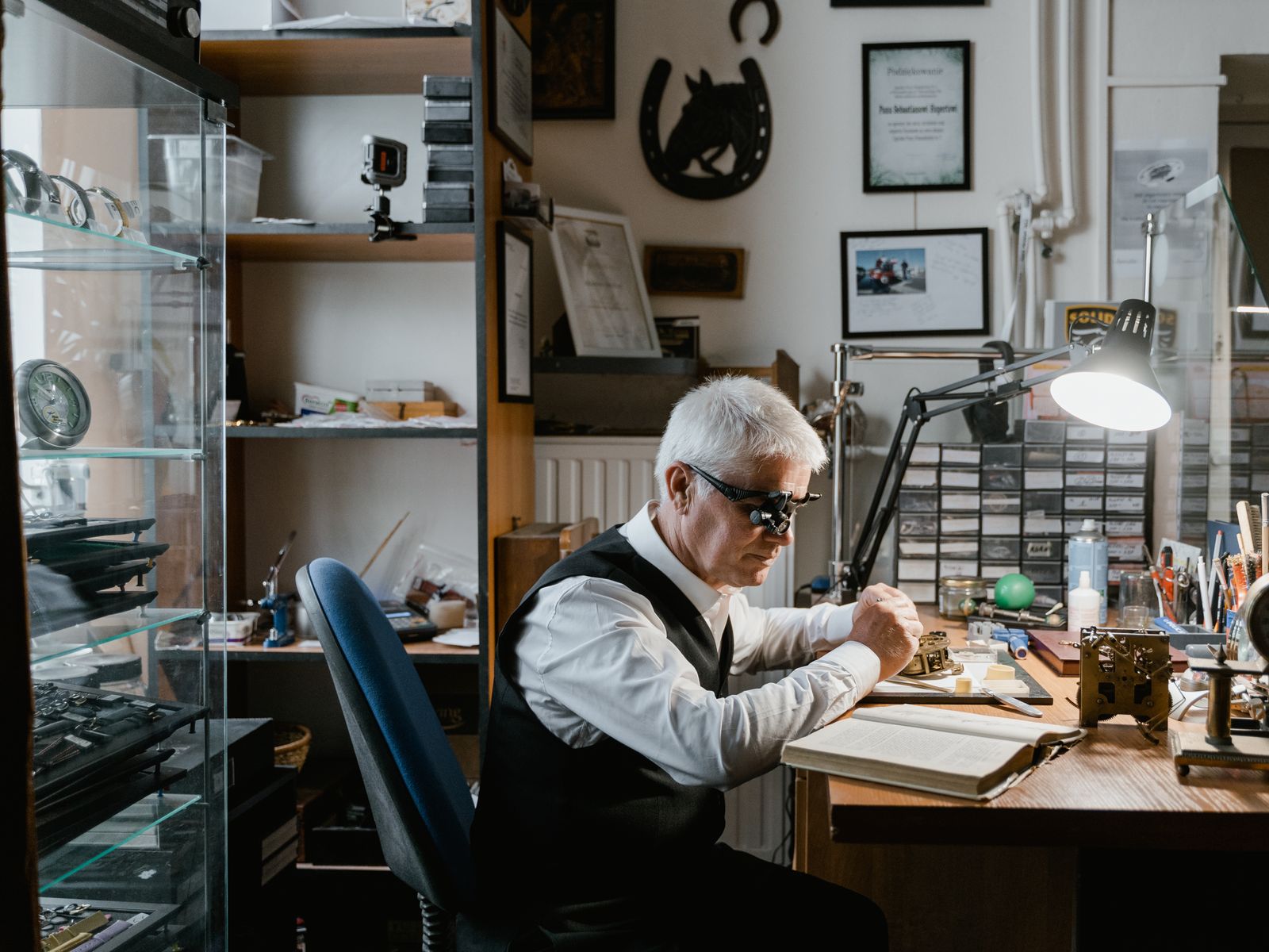 L'atelier d'horlogerie Grand Ressort, à Lille
